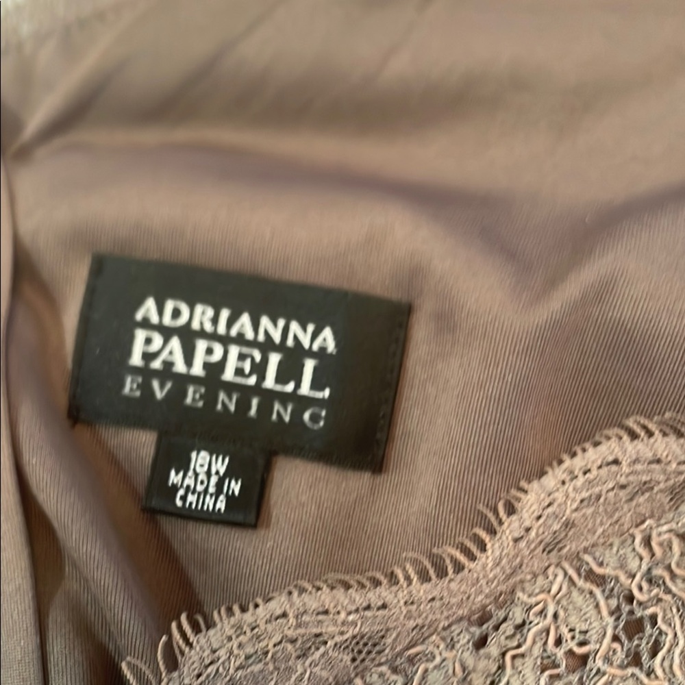 Adrianna Papell Women's Lace Trim Intimate - Brown